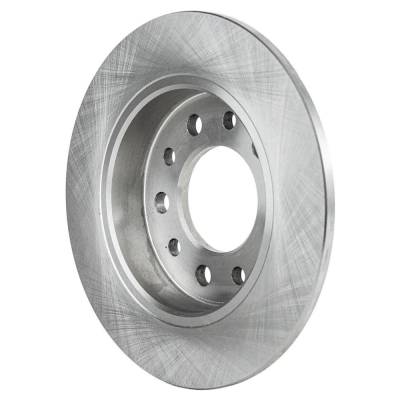 Rareelectrical - New Solid Brake Disc Compatible With Hyundai Tiburon Gt 6 Cyl 2.7L Tiburon Gs 4 Cyl 2.0L Tiburon Se - Image 4