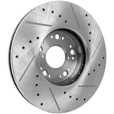 Rareelectrical - New Vented Brake Disc Compatible With Lexus Is300 Base 6 Cyl 3.0L Ls400 Base 8 Cyl 4.0L Sc400 Base 8 - Image 5
