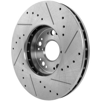 Rareelectrical - New Vented Brake Disc Compatible With Lexus Ls400 Base 8 Cyl 4.0L Sc430 Base 8 Cyl 4.3L Sc400 Base 8 - Image 6