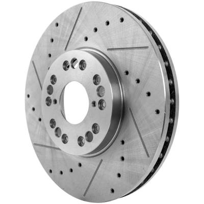 Rareelectrical - New Vented Brake Disc Compatible With Lexus Sc300 Base 6 Cyl 3.0L Is300 Base 6 Cyl 3.0L Gs430 Base 8 - Image 3
