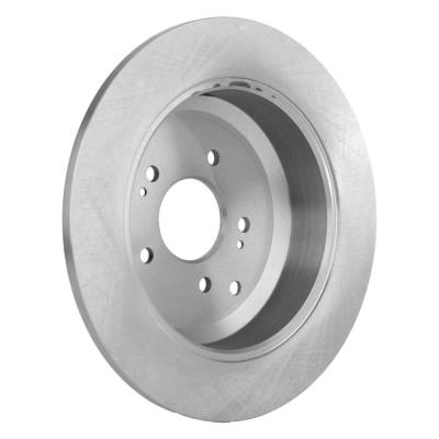 Rareelectrical - New Solid Brake Disc Compatible With Hyundai Veracruz Limited 6 Cyl 3.8L Veracruz Gl 6 Cyl 3.8L Gls - Image 6