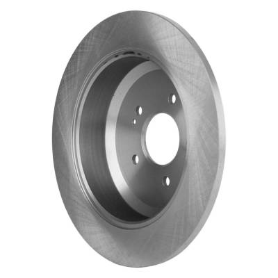 Rareelectrical - New Solid Brake Disc Compatible With Hyundai Veracruz Limited 6 Cyl 3.8L Veracruz Gl 6 Cyl 3.8L Gls - Image 4