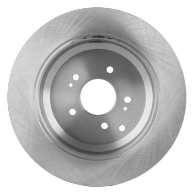 Rareelectrical - New Solid Brake Disc Compatible With Hyundai Veracruz Se 6 Cyl 3.8L Veracruz Limited 6 Cyl 3.8L Gls - Image 5