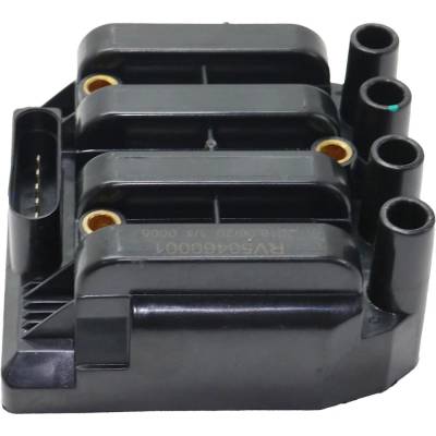 Rareelectrical - New Ignition Coil Compatible With Volkswagen Golf Gls 4 Cyl 2.0L Beetle Base 4 Cyl 2.0L Jetta City - Image 6
