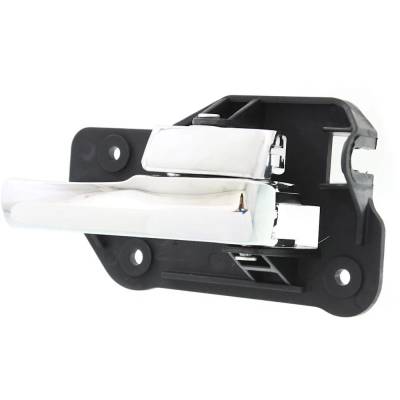 Rareelectrical - Rear Right (Passenger Side) Interior Door Handle Compatible With 2000-2002 Lincoln Ls Chrome With - Image 2