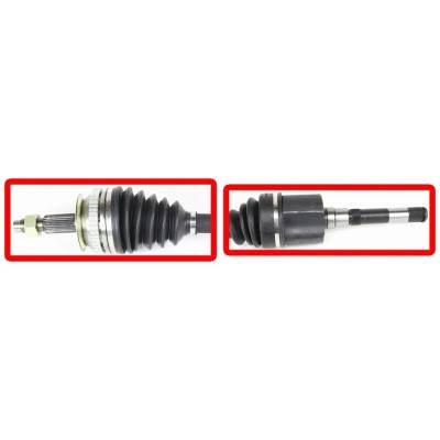 Rareelectrical - New Right Front Axle Assembly Compatible With Chrysler Dodge Plymouth Town & Country Lx 6 Cyl 3.8L - Image 10