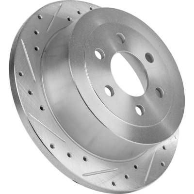 Rareelectrical - New Solid Brake Disc Compatible With Dodge Dakota Slt 8 Cyl 5.9L Dakota Base 8 Cyl 4.7L Dakota Sport - Image 16