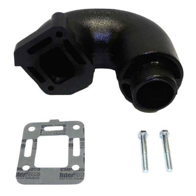 Rareelectrical - 4-Inch Exhaust Manifold Elbow Compatible With 1982-1997 Mercruiser 120Hp 140Hp 3.0L 3.0Lx 2.5L - Image 2