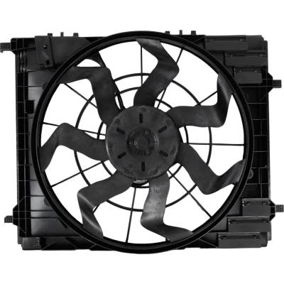 Rareelectrical - New Single Cooling Fan Assembly Compatible With Mercedes Benz Gle450 4Matic 6 Cyl 3.0L Gle53 Amg - Image 2