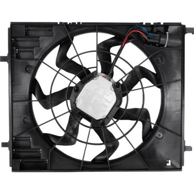 Rareelectrical - New Single Cooling Fan Assembly Compatible With Mercedes Benz Gle450 4Matic 6 Cyl 3.0L Gle53 Amg - Image 4