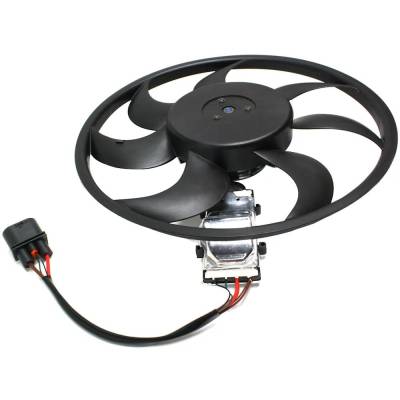 Rareelectrical - New Right Cooling Fan Assembly Compatible With Porsche Volkswagen Touareg V6 6 Cyl 3.2L Touareg Base - Image 3