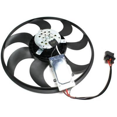 Rareelectrical - New Right Cooling Fan Assembly Compatible With Porsche Volkswagen Touareg Base 6 Cyl 3.2L Cayenne S - Image 4