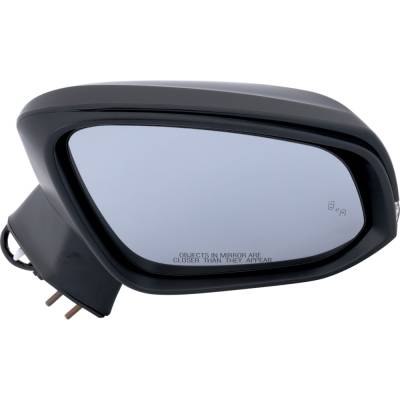 Rareelectrical - Side Mirror Compatible With 2019-2021 Toyota Rav4 2.5L I4 A25a-Fks A25a-Fxs Right Passenger Side - Image 2