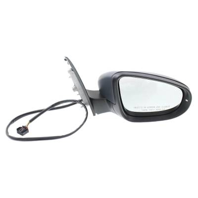 Rareelectrical - Side Mirror Compatible With 2010-2014 Volkswagen Golf Gti 2.5L 2.0L I5 Cbua/Cbta Ccta/Cczb Right - Image 2