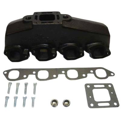 Center Rise Exhaust Manifold Compatible With 1981-2002 Mercruiser Mcm Mie Gm Big Block V8 7.4L 454