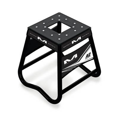 A2 Aluminum Motorcycle Stand Black 17 Inch Compatible With Motocross Dirt Bike Off-Road Enduro Mx