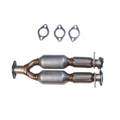 Center Direct-Fit Cat Converter Compatible With 2005-2011 Volvo Xc90 2.0L 4-Cyl Dohc I-Vtec Replaces