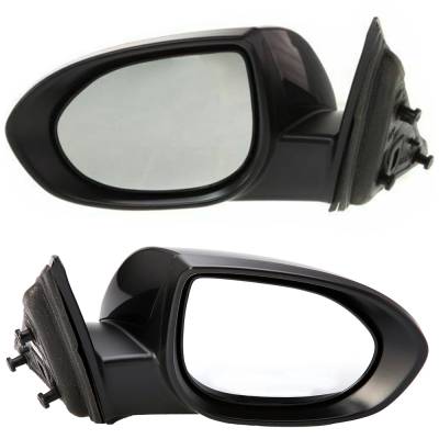 Rareelectrical - New Pair Of Mirror Compatible With Mazda 6 S Gs Gt I Sedan 4-Door 3.7L 2.5L 2009 2010 2011 2012 2013 - Image 1