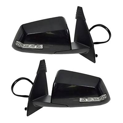 Rareelectrical - New Pair Of Door Mirrors Fits Chevrolet Traverse Ls 2009-2017 20879245 20879244 - Image 3