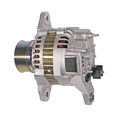 Rareelectrical - New Alternator Compatible With Mitsubishi 24V 110 Amp Renault Premium 370 410 460 Kerax Dxi 11 10.8L - Image 1