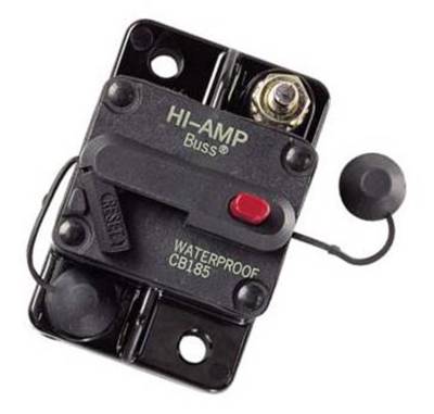 New Cooper Bussman Circuit Breaker Compatible With 0-48Vdc 50 Amp Manual Type Iii Cb185-50