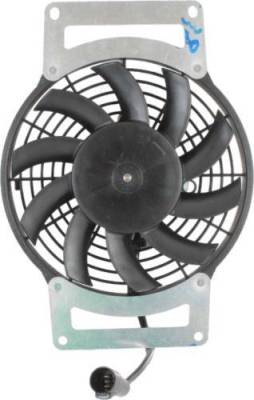 New Cooling Fan Assembly Compatible With 12V Kawasaki 2012-14 Kvf750 Brute Force 750 4X4i Eps
