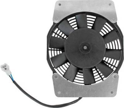 New Atv Radiator Fan Motor Compatible With 2018-2024 Yamaha Kodiak 450 Eps 2007-2014 Grizzly 450 4Wd