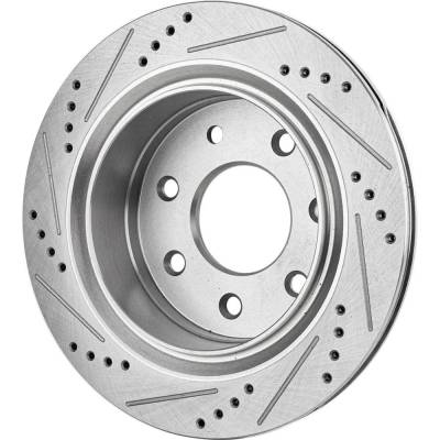 Rareelectrical - New Performance Rotor Brake Disc Compatible With Ford F-150 Xl 6 Cyl 3.7L F-150 King Ranch 8 Cyl - Image 3