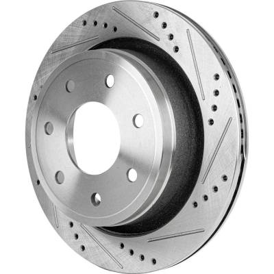 Rareelectrical - New Performance Rotor Brake Disc Compatible With Ford F-150 Xl 6 Cyl 3.7L F-150 King Ranch 8 Cyl - Image 6