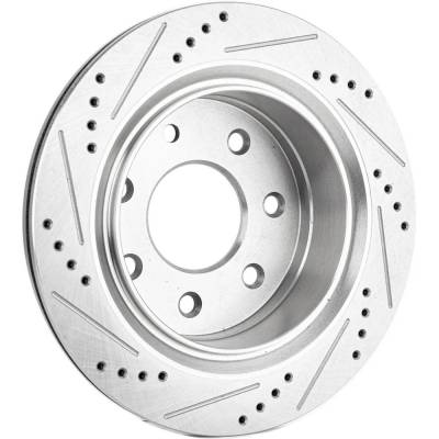 Rareelectrical - New Performance Rotor Brake Disc Compatible With Ford F-150 Fx4 6 Cyl 3.5L F-150 Limited 6 Cyl 3.5L - Image 5