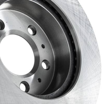 Rareelectrical - New Vented Brake Disc Compatible With Ford Lincoln Mercury Town Car Cartier 8 Cyl 4.6L Town Car - Image 8