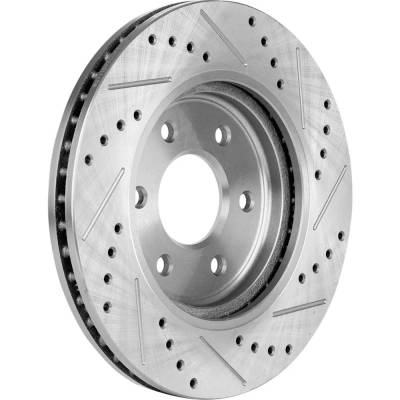 Rareelectrical - New Vented Brake Disc Compatible With Nissan Suzuki Equator Sport 6 Cyl 4.0L Pathfinder Se 6 Cyl - Image 5