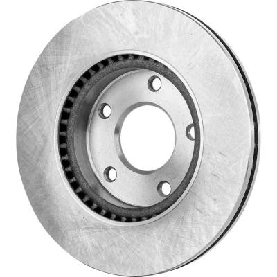 Rareelectrical - New Solid Brake Disc Compatible With Nissan Sentra Fe+Sv 4 Cyl 1.8L Sentra Fe+S 4 Cyl 1.8L Sr S - Image 3