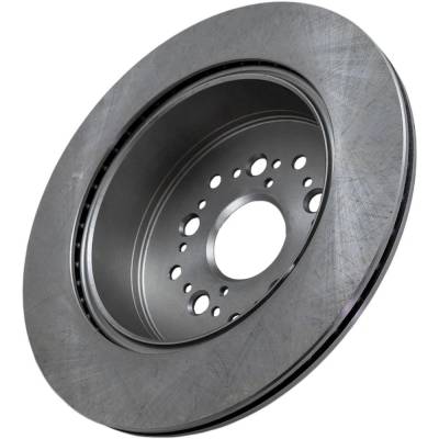 Rareelectrical - New Vented Brake Disc Compatible With Lexus Toyota Supra Base 6 Cyl 3.0L Sc300 Base 6 Cyl 3.0L Ls400 - Image 5