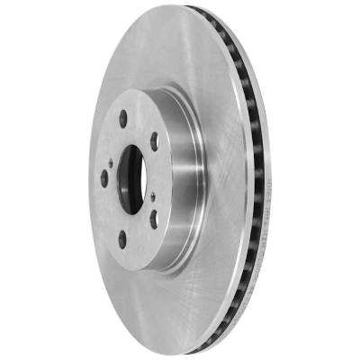 Rareelectrical - New Vented Brake Disc Compatible With Pontiac Scion Toyota Matrix Base 4 Cyl 1.8L Corolla Xle 4 Cyl - Image 4