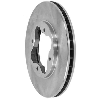 Rareelectrical - New Premium Vented Brake Disc Compatible With Acura Honda Accord Lx 4 Cyl 2.2L Accord 25Th - Image 4