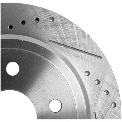 Rareelectrical - New Solid Brake Disc Compatible With Jeep Grand Cherokee Laredo 6 Cyl 3.0L Grand Cherokee Limited 6 - Image 14