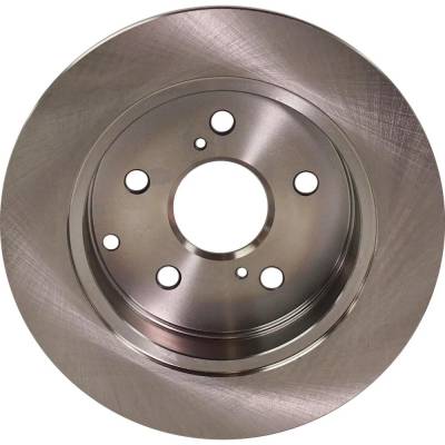 Rareelectrical - New Solid Brake Disc Compatible With Lexus Toyota Rav4 Sport 4 Cyl 2.4L Hs250h Premium 4 Cyl 2.4L - Image 5