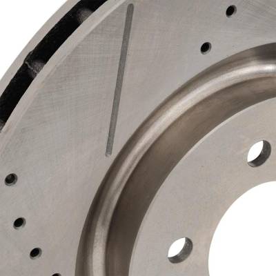 Rareelectrical - New Vented Brake Disc Compatible With Ford Mustang Boss 302 8 Cyl 5.0L Mustang Gt 8 Cyl 5.0L Mustang - Image 8