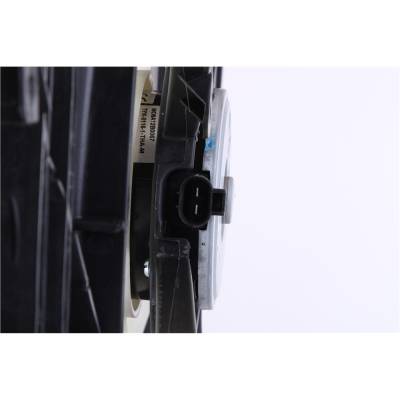 Rareelectrical - Engine Cooling Fan Motor Assembly Compatible With 2003-2008 Toyota Corolla 1.8L L4 16363-0D110 - Image 7