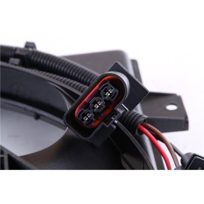 Rareelectrical - Engine Cooling Fan Motor Assembly Compatible With 1998-2010 Volkswagen Beetle 1.8L 2.0L L4 - Image 9