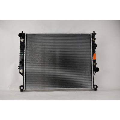 Rareelectrical - Radiator Compatible With 2007-2012 Mercedes-Benz Gl450 Gl550 Gl320 Gl350 3.0L V6 4.6L V8 Downflow - Image 4