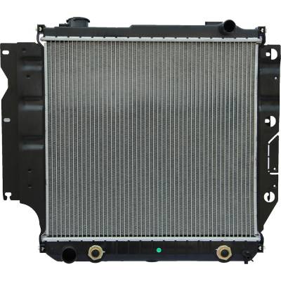 Rareelectrical - Radiator Compatible With 2005-2006 Jeep Wrangler 4.0L Inline 6 Cylinder 2.4L L4 Quick Disconnect - Image 4