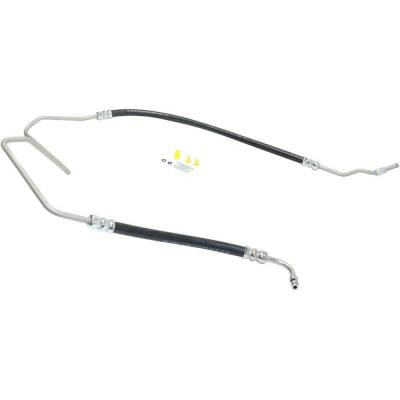 Rareelectrical - New Power Steering Pressure Line Hose Assembly Compatible With Buick Chevrolet Gmc Envoy Xuv Slt 6 - Image 4