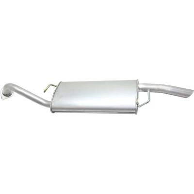 Aluminized Steel Muffler Compatible With Toyota Corolla S 4 Cyl 1.8L 2009-2013 174300T060