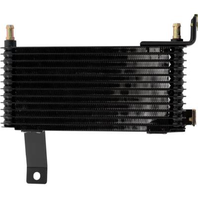Rareelectrical - New Black Oil Cooler Compatible With Ford E-150 Xlt 8 Cyl 5.4L E-450 Super Duty Base 8 Cyl 5.4L - Image 2
