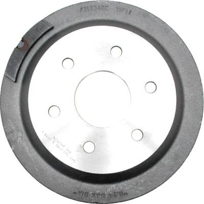 RAREELECTRICAL - New Finned Brake Drum Compatible With Gmc C2500 Sierra Sl 6 Cyl 4.3L K2500 Sierra Sl 8 Cyl 7.4L - Image 1