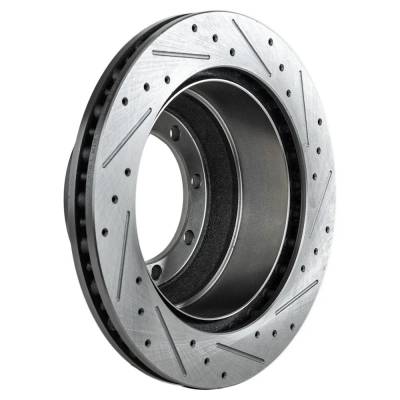 RAREELECTRICAL - New Cross-Drilled Brake Disc Compatible With Ford F-250 Super Duty Lariat 8 Cyl 6.2L F-350 Super - Image 5