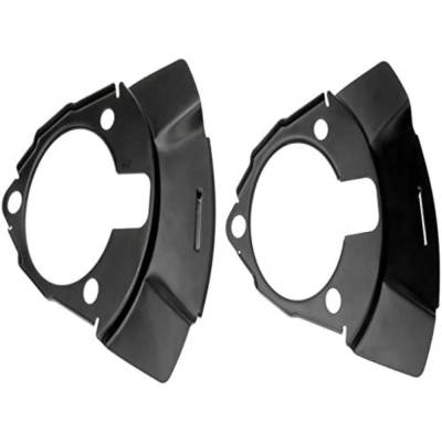 Rareelectrical - New Front Brake Dust Shields Compatible With Chevrolet Gmc Sierra 1500 Classic Denali Sierra 1500 Hd - Image 3
