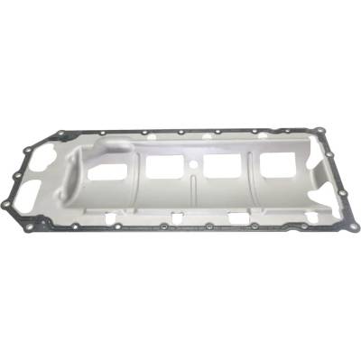 Rareelectrical - New Rubber Oil Pan Gasket Compatible With Chrysler Dodge Ram 3500 Laramie 8 Cyl 5.7L Ram 2500 Sport - Image 2